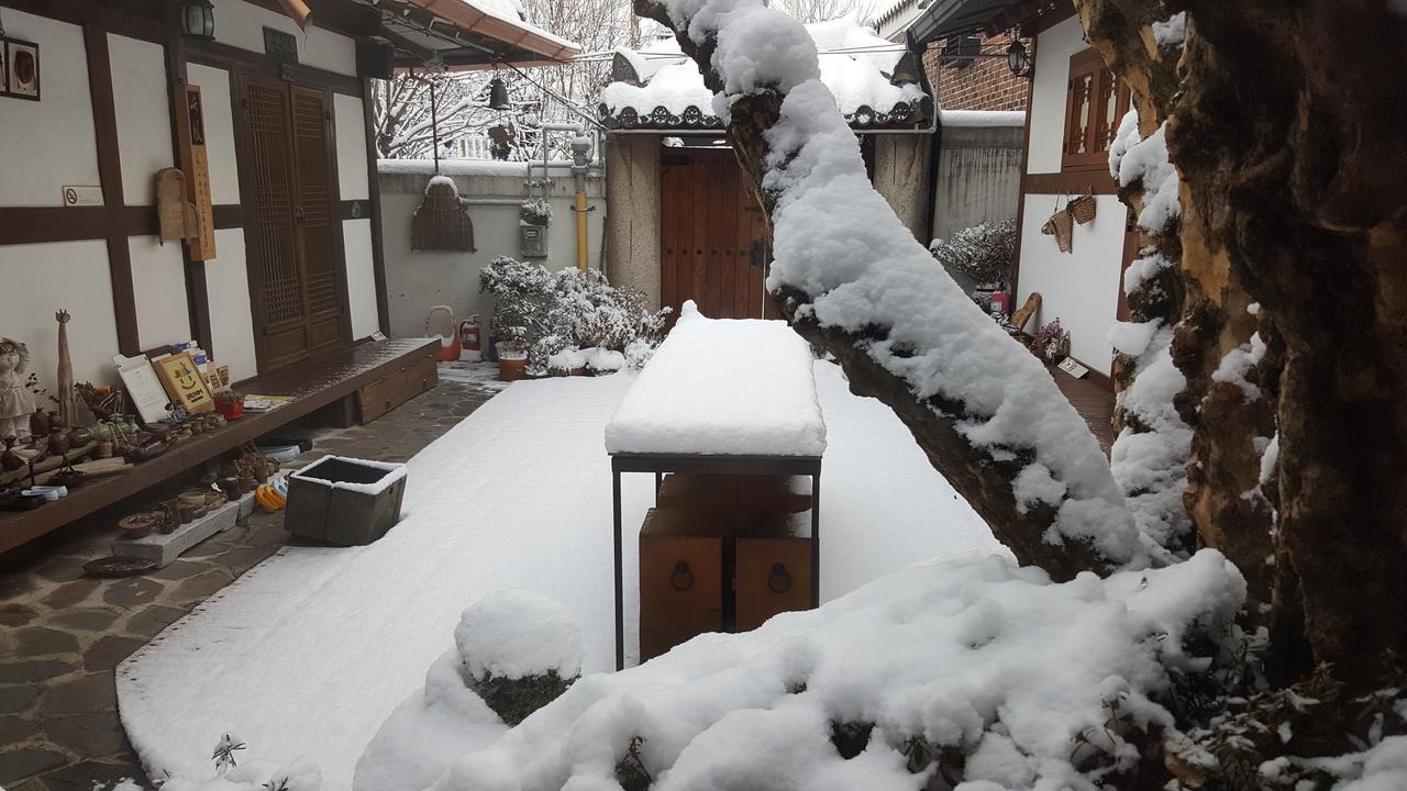 Inyeon Hanok Guesthouse Jeonju Exterior foto